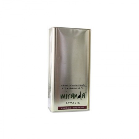 2022/2023 (LİMİTED) 5 Lt.- Erken Hasat Soğuk Sıkım Naturel Sızma Zeytinyağı AYVALIK - (Teneke)