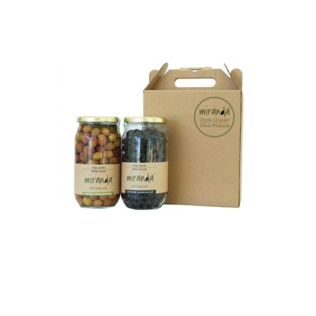 Ayvalık Zeytin Seti 2 x 600 gr