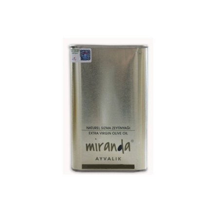 (FİLİTRESİZ) 1 Lt -Vaktinde Hasat Naturel Sızma Soğuk Sıkım Zeytinyağı AYVALIK - (Teneke)